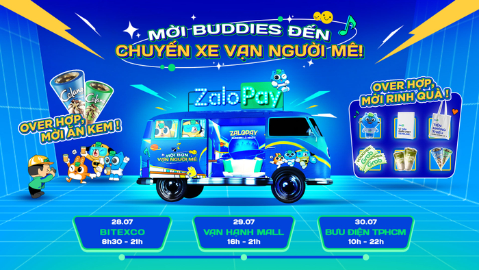 Toro & Buddies cùng Chuyến Xe Vạn Người Mê đã sẵn sàng để mang quà đến các buddies tại TPHCM