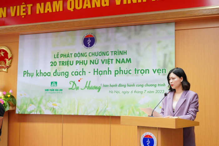  Phát động chiến dịch '20 triệu phụ nữ phụ khoa đúng cách – Hạnh phúc trọn vẹn' Ảnh 3