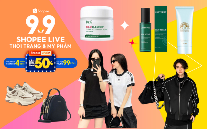 9.9 Shopee Live Thời Trang & Mỹ Phẩm chính thức mở màn hôm nay Ảnh 2