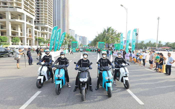 Yamaha NEO'S nổi bật dẫn đoàn giải chạy Marathon Quốc tế Đà Nẵng Manulife 2023 Ảnh 2