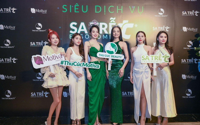 'Vũ trụ mỹ nhân Việt' đổ bộ siêu sự kiện Thu Cúc Ảnh 2