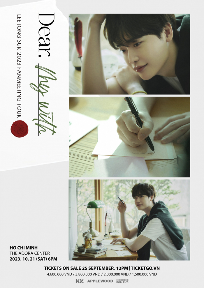 Nam tài tử Lee Jong Suk lần đầu tiênn tổ chức fanmeeting tại Việt Nam.