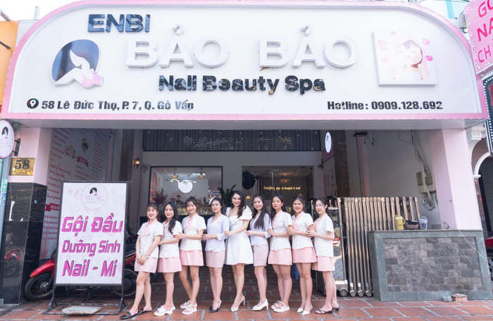 Enbi Bảo Bảo Nail & Spa – Điểm đến là đẹp uy tín, an toàn dành cho phái nữ
