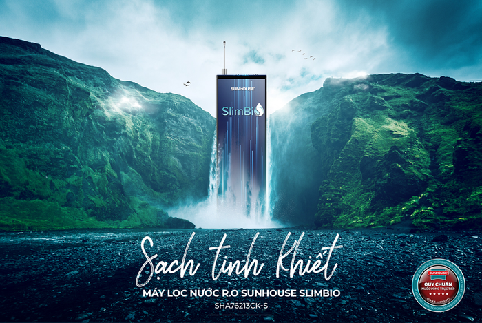 Máy lọc nước RO Sunhouse với khả năng lọc sạch tinh khiết