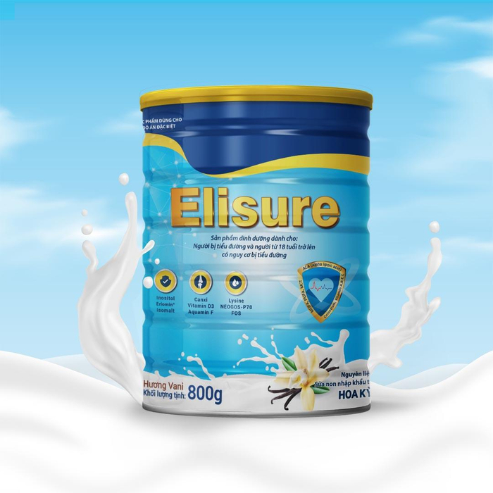 Sữa Elisure có khẩu vị hoàn toàn phù hợp với người Việt Nam