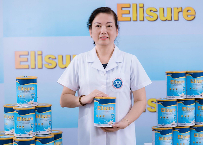 PGS.ThS.Bác sĩ Trịnh Bảo Ngọc - Viện trưởng viện nghiên cứu và phát triển dinh dưỡng tại buổi lễ ra mắt