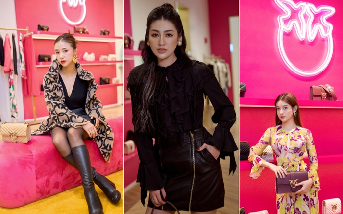 Salim, Dương Tú Anh, Huyền My đọ sắc tại PINKO Lotte Mall West Lake Ảnh 2