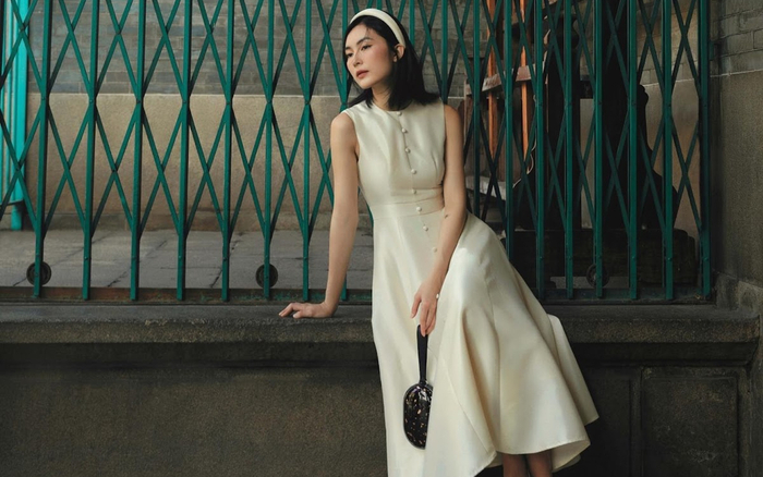 HELLY TONG đậm chất điện ảnh trong BST Mộng Hoàng Khuê của thương hiệu thời trang ĐING ĐANG Ảnh 2