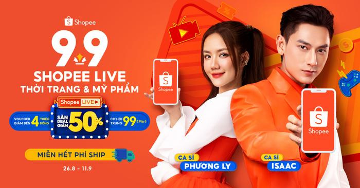 Dàn sao đình đám quy tụ tại Shopee 9.9 siêu sale, mở màn mùa lễ hội mua sắm Ảnh 1