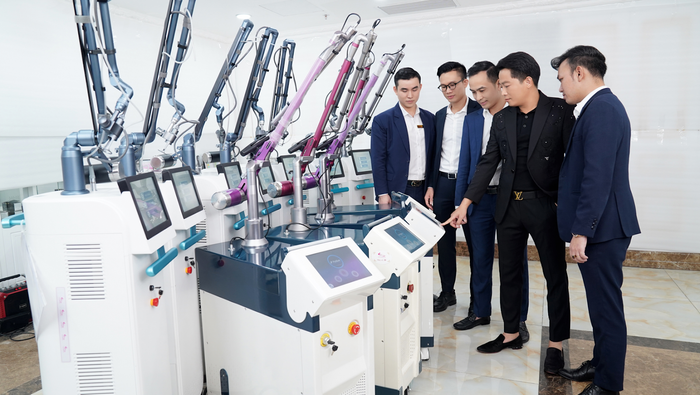 Thẩm mỹ viện Mailisa sở hữu hệ thống máy móc, trang thiết bị tiên tiến, hiện đại