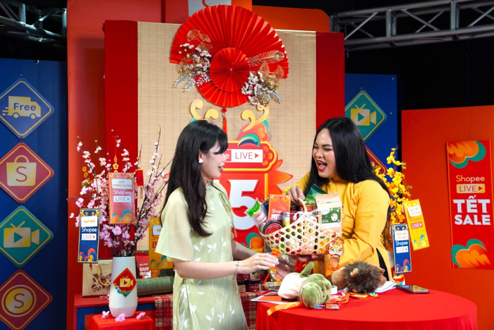 Shopee 'khuấy đảo' với chuỗi livestream Tết, dẫn đầu xu hướng mua sắm - giải trí Ảnh 3