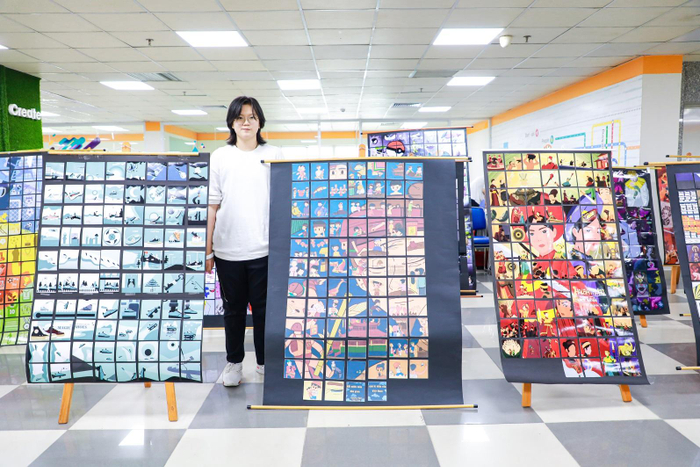 Sinh viên thỏa sức cho ra đời những sản phẩm chuyên ngành ấn tượng