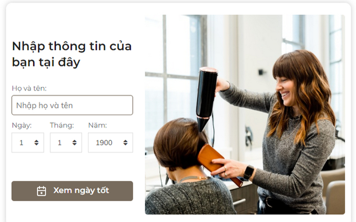 Lịch Cắt Tóc - Nền tảng giúp chọn lịch cắt tóc may mắn cho game thủ Ảnh 2