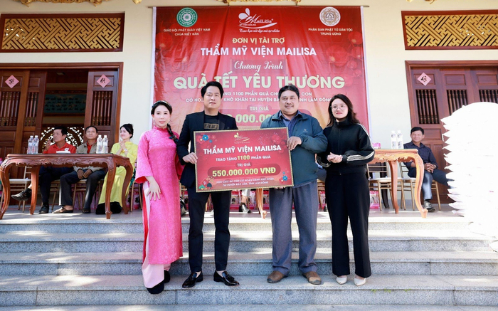 Thẩm mỹ viện Mailisa trao 1200 phần quà trị giá 600 triệu đồng cho bà con khó khăn tại Bảo Lâm, Lâm Đồng Ảnh 2