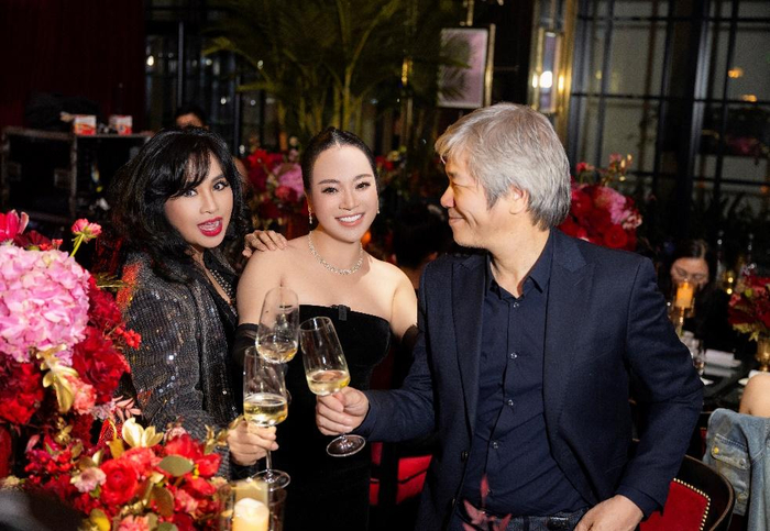 Vợ chồng diva Thanh Lam.