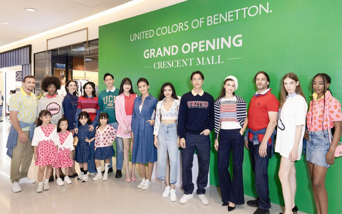 Gia đình Cam Cam, Á Hậu Mâu Thủy và dàn KOLs tỏa sáng tại sự kiện khai trương UNITED COLORS OF BENETTON! Ảnh 2