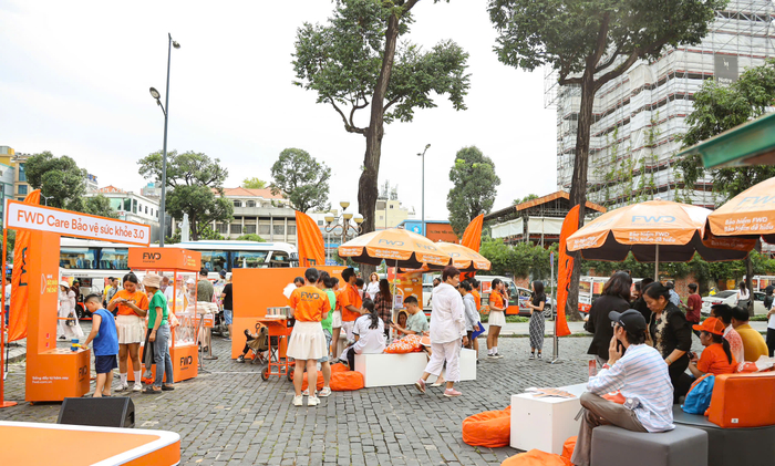 Không chỉ tạo niềm vui, sự kiện còn mang đến giải pháp bảo vệ cho mọi người.