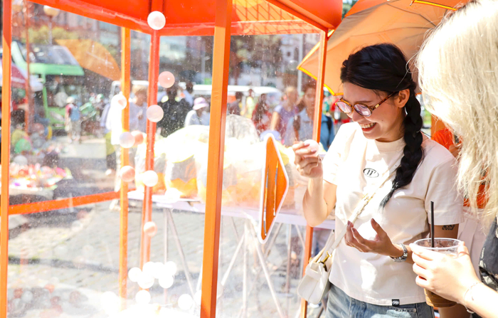 Các trò chơi tương tác sáng tạo đầy thú vị cùng những thông điệp ý nghĩa được lồng ghép tinh tế.