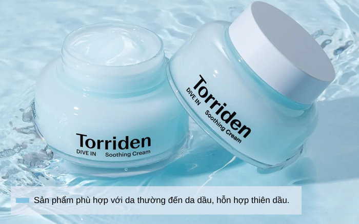 'Quả bóng nước' Torriden Dive In Soothing Cream - Chân ái dưỡng ẩm cho da dầu mụn Ảnh 2