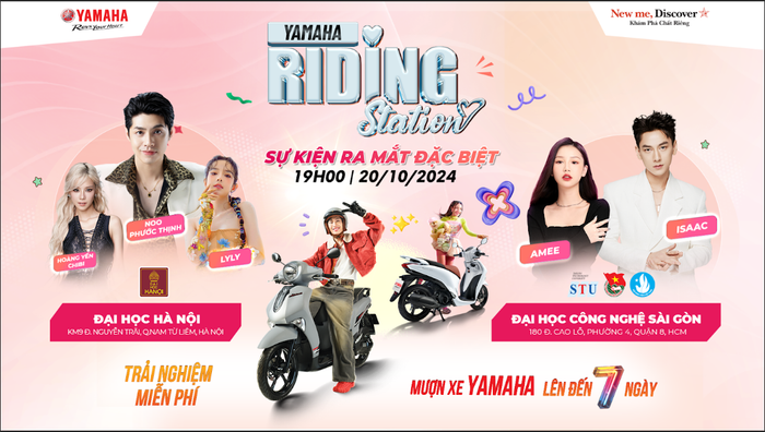 Yamaha đem Riding Station: Trạm trải nghiệm xe máy đến với các bạn sinh viên Ảnh 2