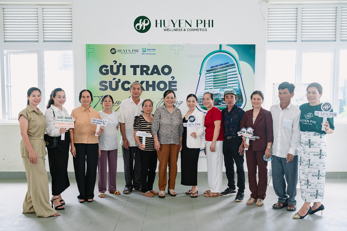 Chương trình khám sức khỏe miễn phí cho bố mẹ các nhà phân phối được tổ chức tại khu vực miền Trung. 