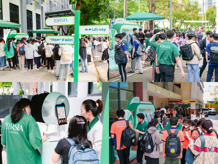 Giải mã sức hút 'trạm lái mụn L'orsia' khiến hàng nghìn sinh viên hưởng ứng Ảnh 3