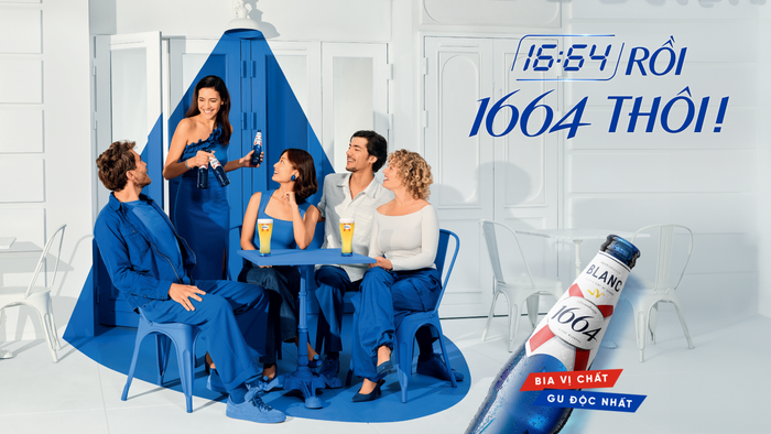 Thiết kế sang trọng, tinh tế càng khiến thương hiệu bia đến từ nước Pháp trở thành lựa chọn lý tưởng cho mọi cuộc hẹn