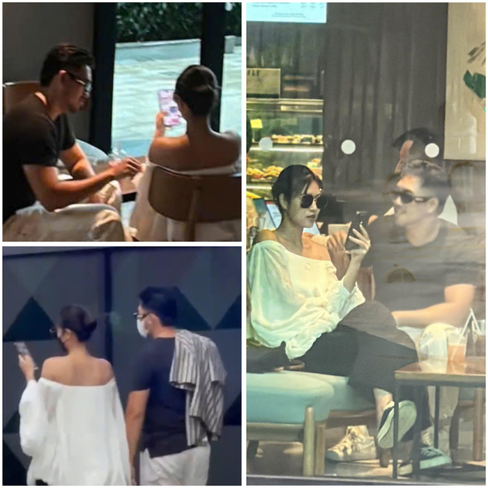 Nhưng sau đó một ngày, người đẹp gen Z lại bị bắt gặp bên “tình mới”