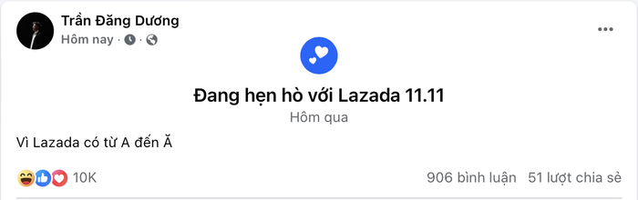 Nhiều KOL khác cũng set trạng thái hẹn hò