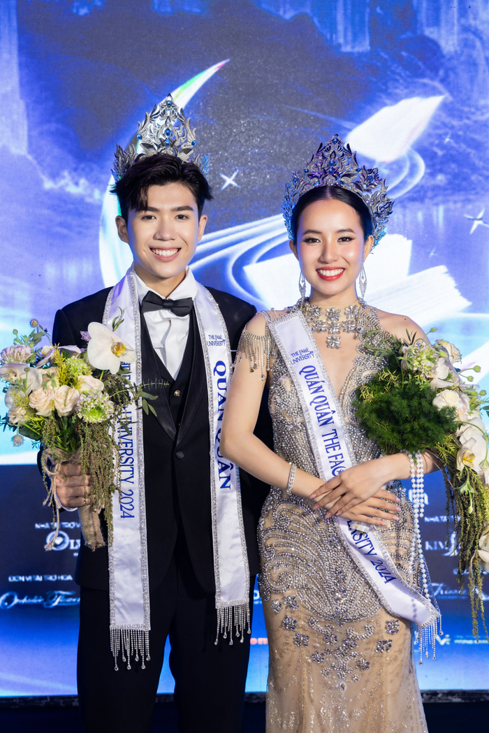 Lê Quốc Việt và Phạm Thị Minh Trang chính thức trở thành quán quân 'The Face University 2024' Ảnh 1