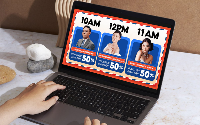 Voucher giảm đến 50%, deal hời từ hàng trăm thương hiệu và sự hiện diện của dàn KOL uy tín là món quà chất lượng nhất sàn cam dành tặng người dùng nhân dịp 12.12 Sale Sinh Nhật