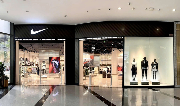 Hình ảnh cửa hàng Nike concept mới tại Nike Landmark 81, TP.HCM.