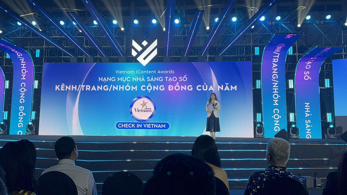 Check in Vietnam vượt qua các đề cử xuất sắc đoạt giải 'Kênh/Trang/Nhóm cộng đồng của năm' tại Vietnam iContent Awards 2024.