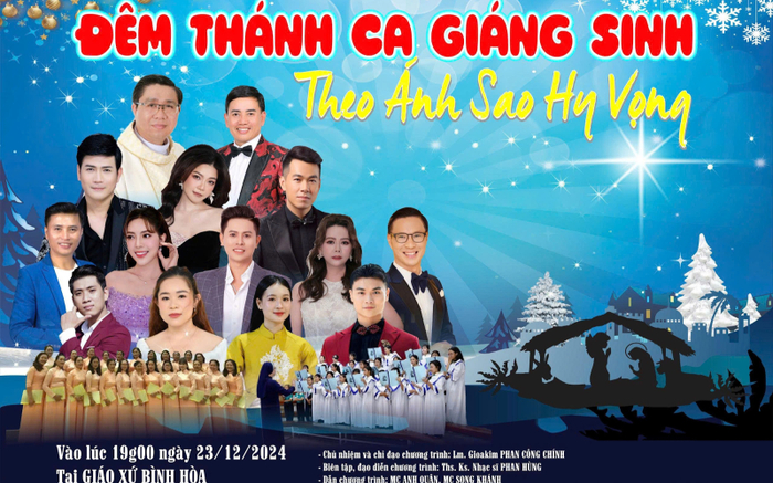 Đêm thánh ca giáng sinh 'theo ánh sao hy vọng' - một món quà âm nhạc ý nghĩa mùa lễ hội Ảnh 2