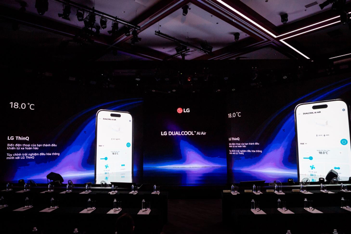 Nâng tầm trải nghiệm với kW Manager trên LG ThinQ, cho phép theo dõi điện năng tức thời và tối ưu hóa chi phí hàng tháng