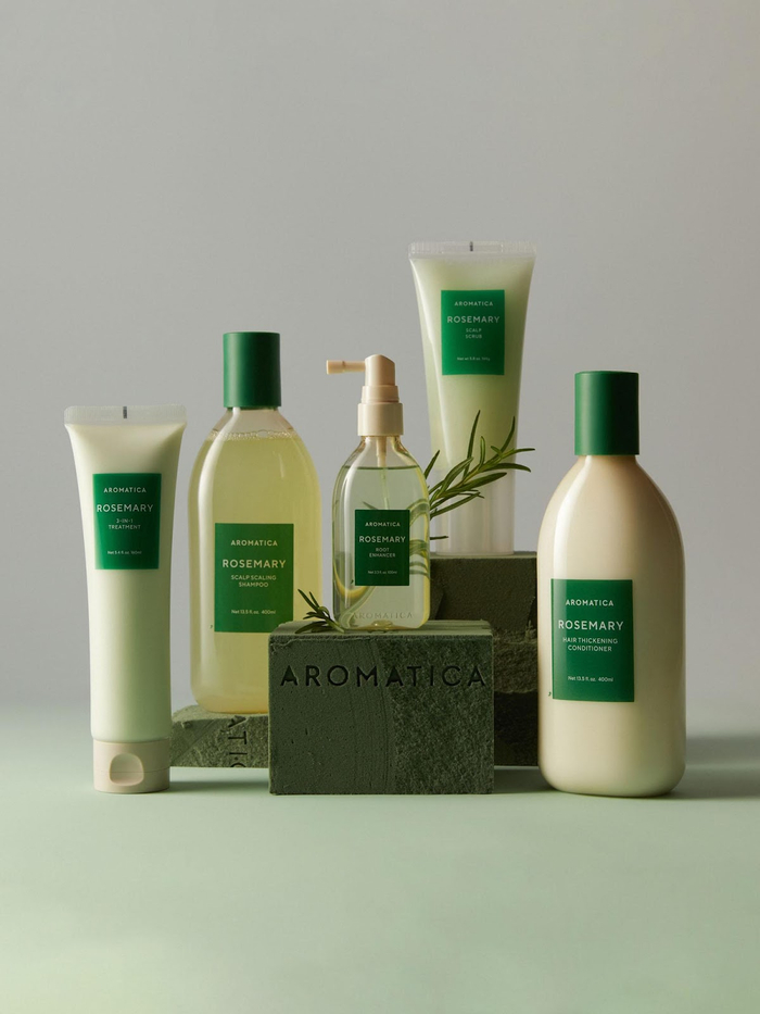 Kết hợp các sản phẩm AROMATICA để chăm sóc da đầu toàn diện