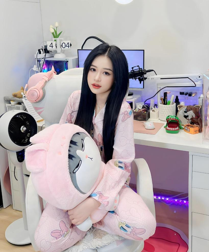 Phòng livestream của Thảo Anh.