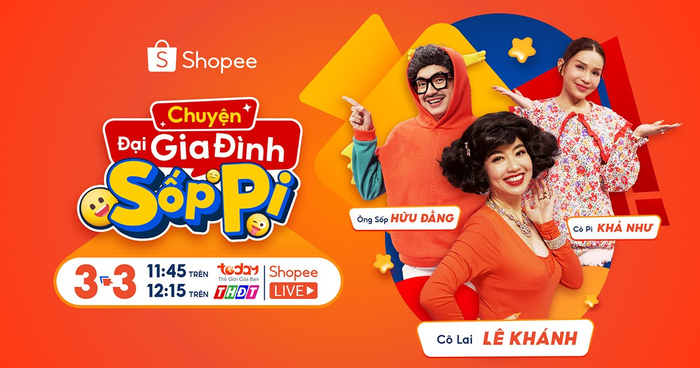 Khoác lên mình “tấm áo” mới với nhiều thay đổi từ dàn nhân vật đến kịch bản, Chuyện Đại Gia Đình Sốp Pi chắc chắn là chương trình giải trí mua sắm đáng xem nhất tháng 3 này.