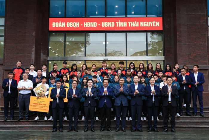 Bóng đá nữ Thái Nguyên hứa hẹn sẽ cất cánh bay cao trong thời gian tới.