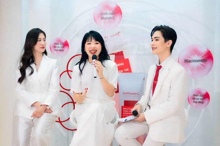 Beauty blogger An Phương chia sẻ về trải nghiệm sử dụng “bộ 3 tinh gọn”.