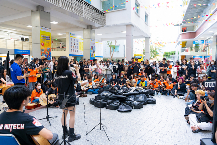 'Lò' đào tạo các tài năng trẻ luôn tạo điều kiện tối đa cho các bạn cùng nhau luyện tập, tiếp 'lửa' đam mê