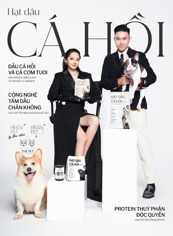 Sản phẩm Hạt dầu cá hồi cho chó kén ăn King's Pet by Bao Anh tạo được tiếng vang trên thị trường