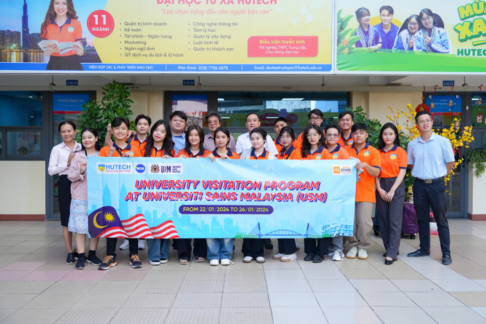Sinh viên HUTECH có nhiều cơ hội tiếp cận nền tri thức và văn hóa của nhiều nước trên thế giới