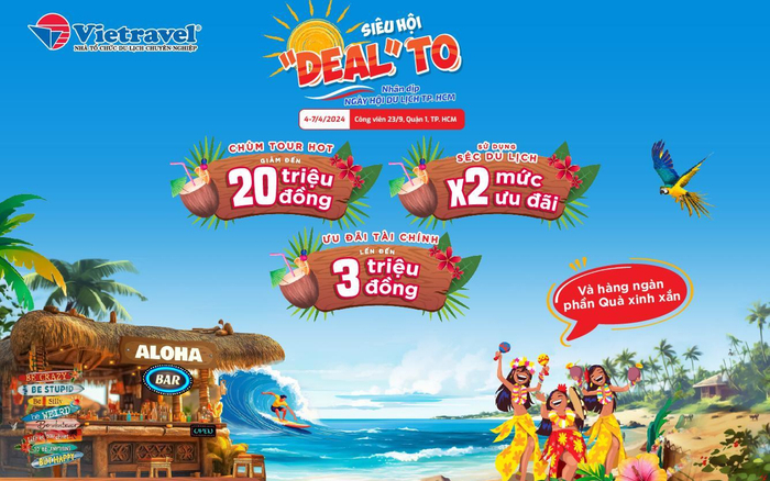 Cùng Vietravel săn tour giá tốt giảm đến 20 triệu đồng tại ngày hội du lịch TP.HCM 2024 Ảnh 2