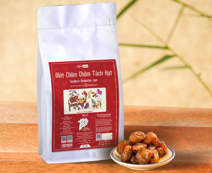 Mứt chôm chôm 3 KHÔNG “hương liệu, chất bảo quản, chất tạo màu” giảm đến 50% từ giá gốc 250.000 đồng xuống còn 125.000 đồng trên Shopee. Nhanh tay chốt đơn tại https://shopee.vn/a-i.153683739.23303123254