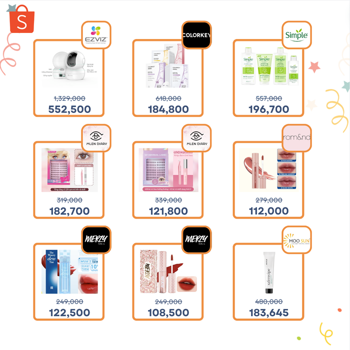 “Thăng hạng” nhan sắc đón hè với dàn deal Mỹ Phẩm chỉ có tại Shopee Live ngày 25.4.