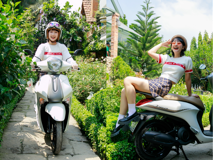 Yamaha Janus với thiết kế trẻ trung, màu sắc trendy