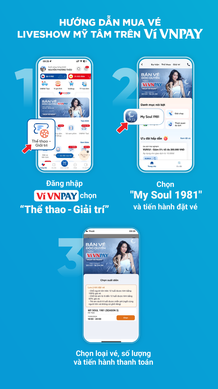 CHÍNH THỨC: Ví VNPAY là đơn vị độc quyền bán vé liveshow MY SOUL 1981 của Mỹ Tâm Ảnh 3