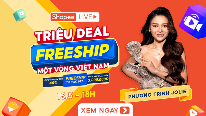 Săn deal freeship cùng Jolie Phương Trinh, rinh loạt voucher giảm đến 3 triệu đồng Ảnh 2