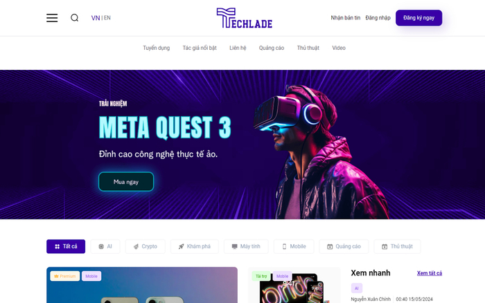 Cập nhật tin tức về công nghệ mới nhất trên Techlade.vn Ảnh 2